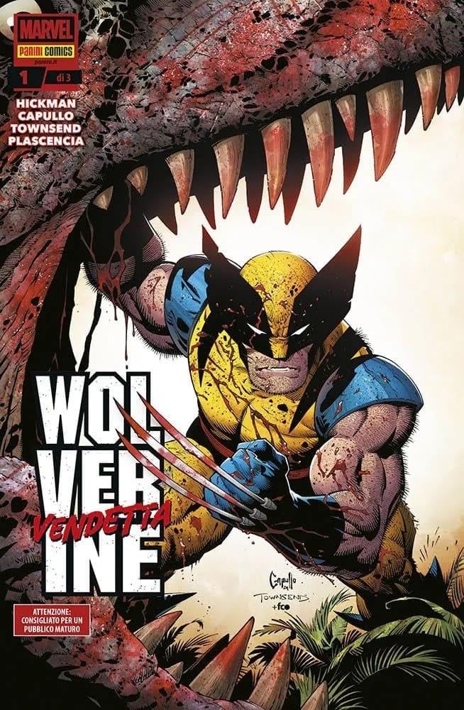 Fumetto: wolverine: vendetta 1 (edizione red band) (spillato) by panini book