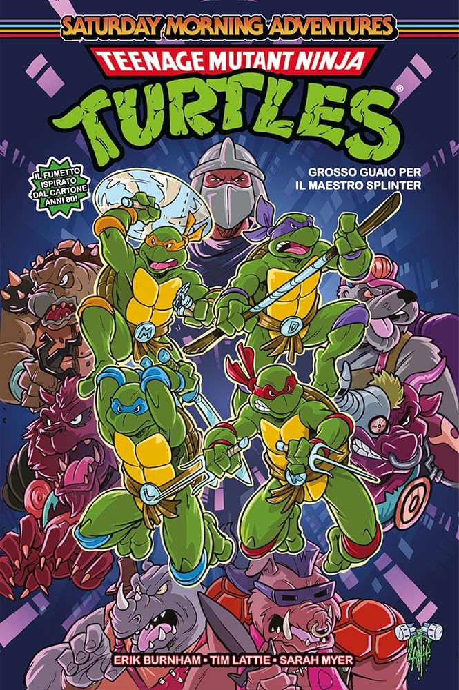 Saturday morning adventures. Teenage mutant ninja turtles. Grosso guaio per il maestro Splinter (Vol. 1) book
