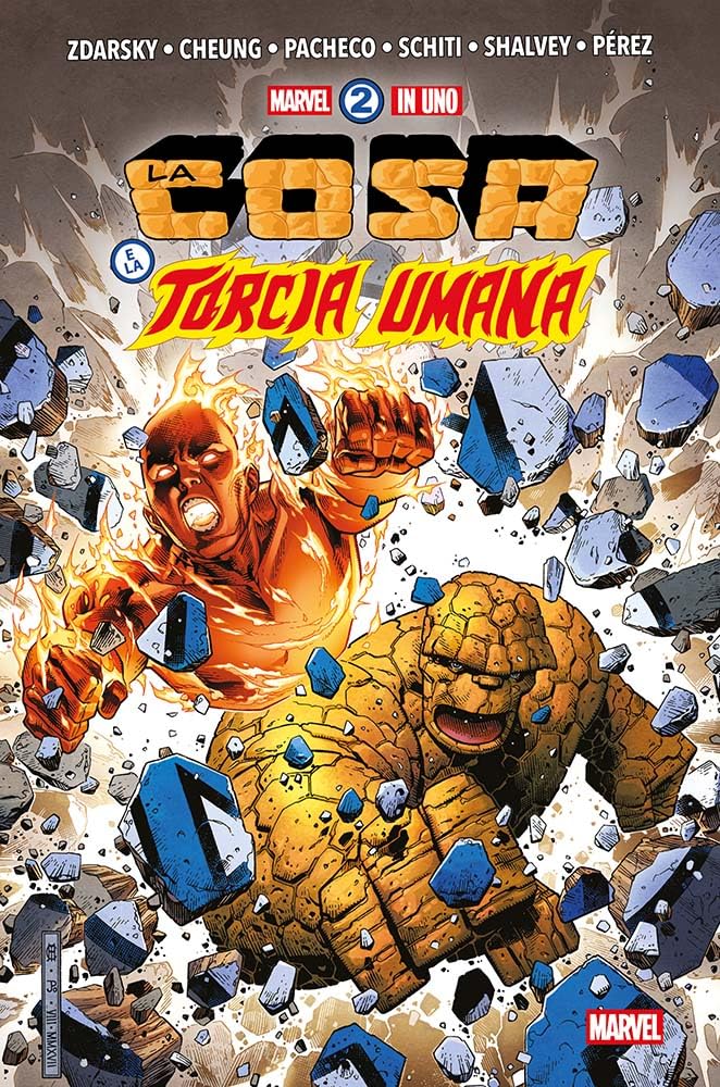 La Cosa e la Torcia Umana. Marvel 2 in uno. Ediz. deluxe book