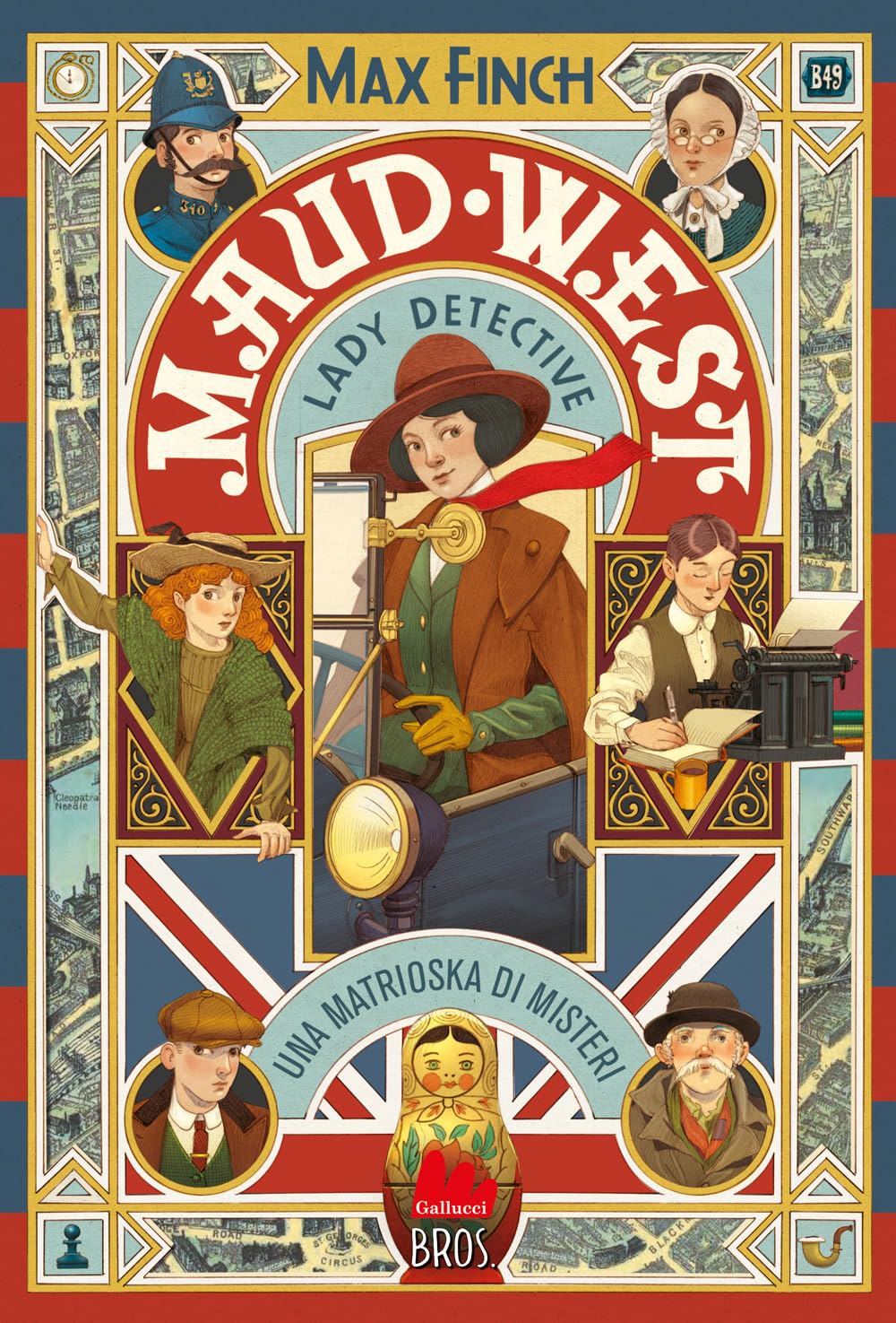 Una matrioska di misteri. Maud West. Lady detective Novels & Short Stories