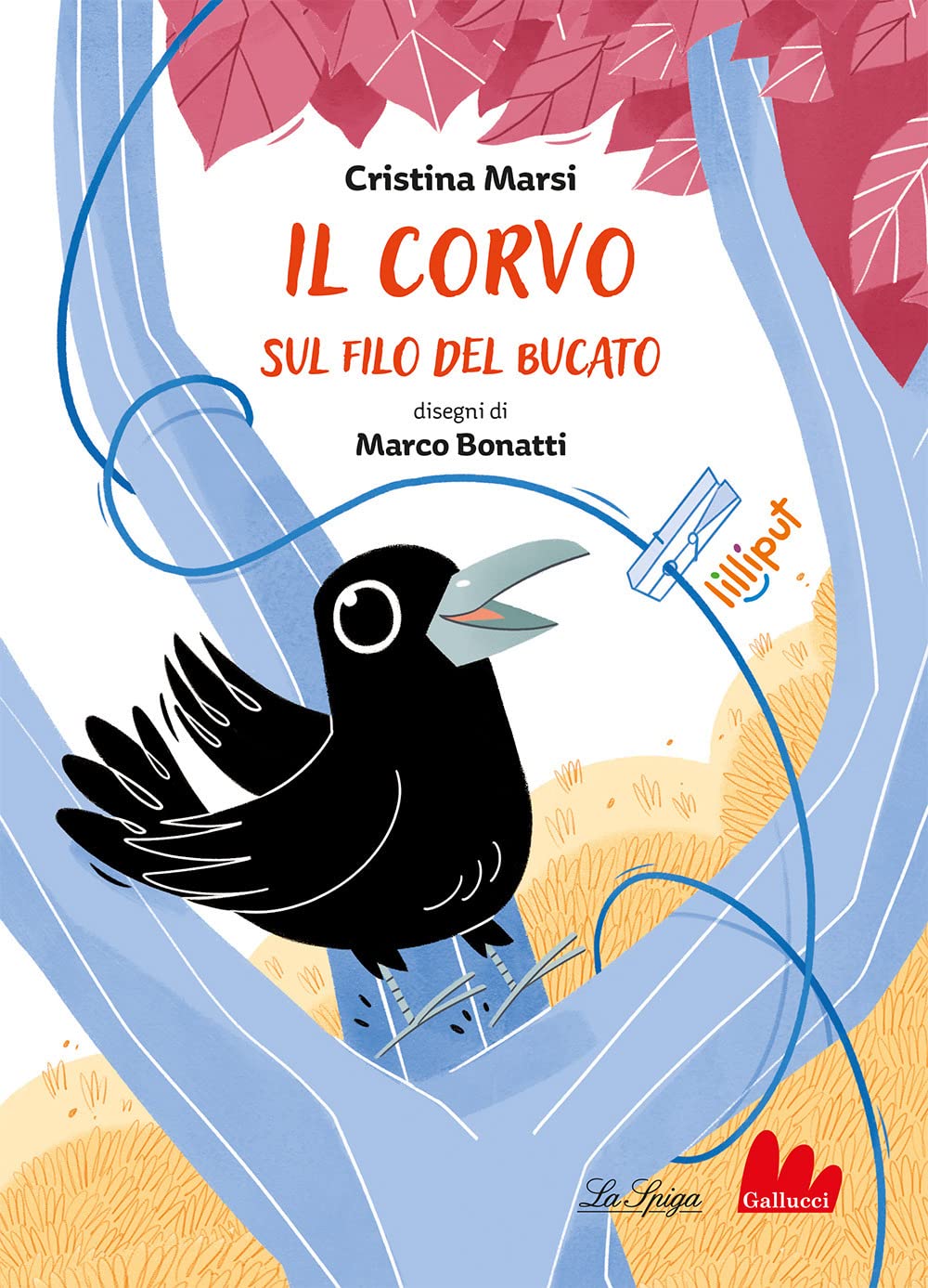 Il corvo sul filo del bucato book