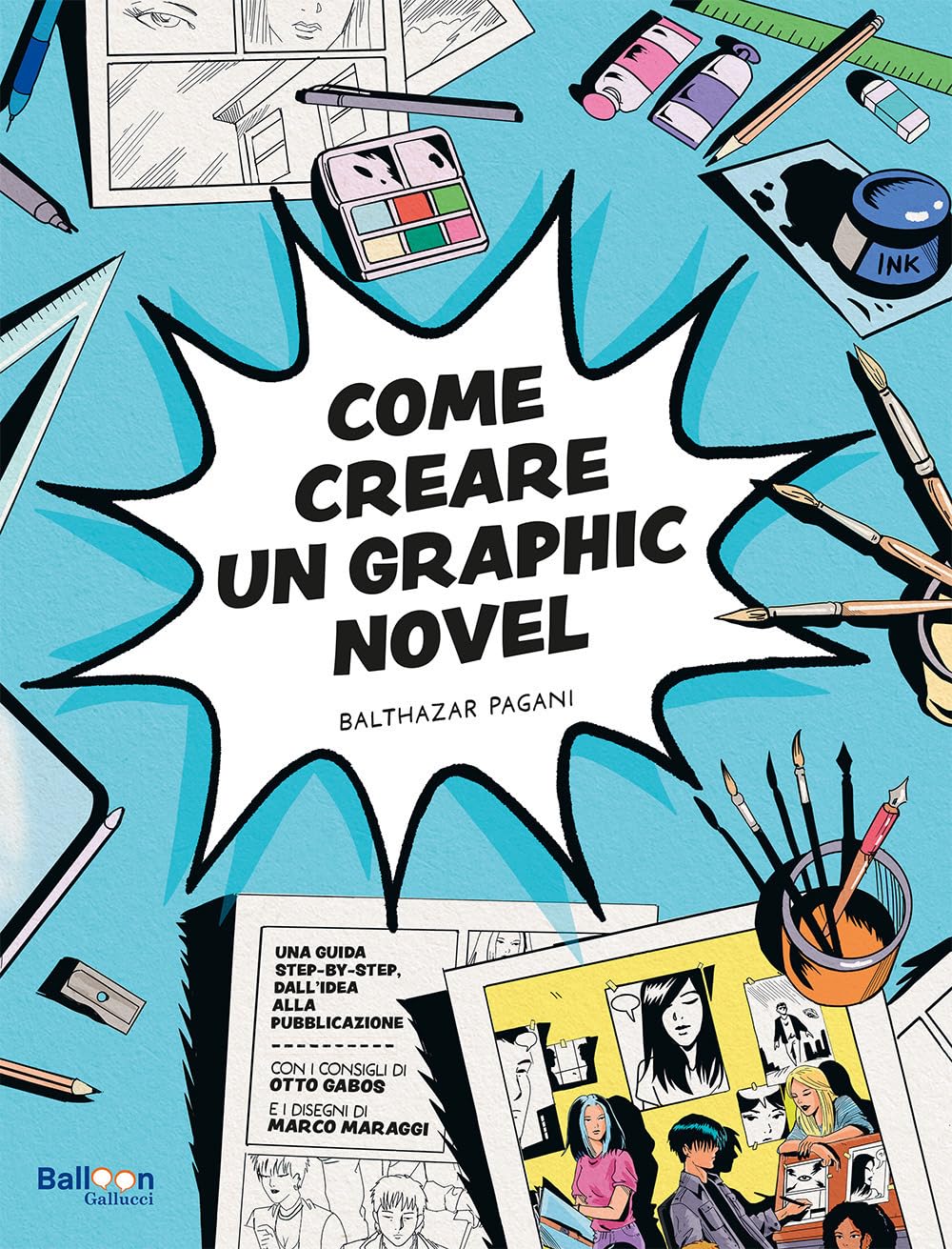 Come creare un graphic novel book