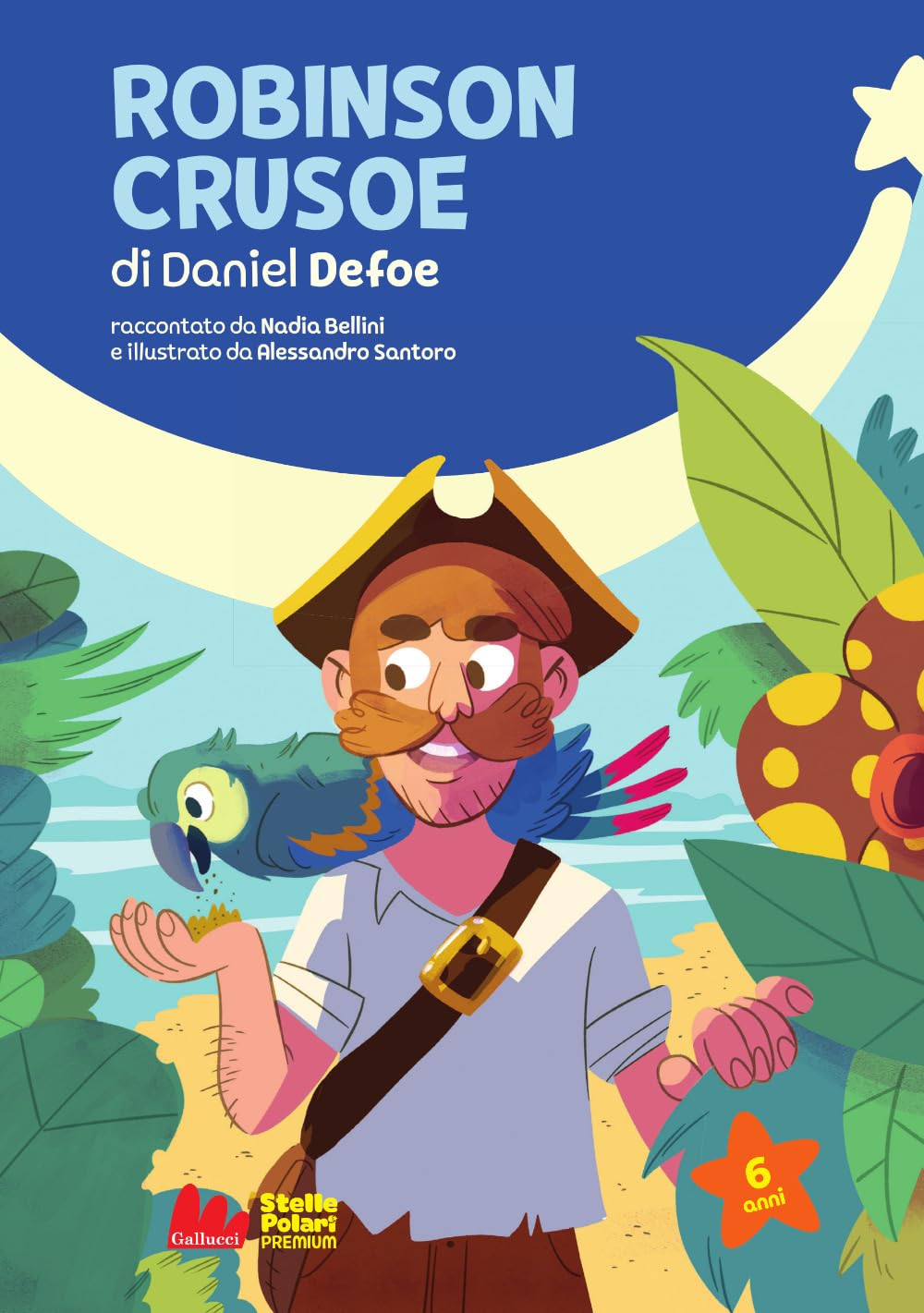 Robinson Crusoe di Daniel Defoe. Ediz. a colori book