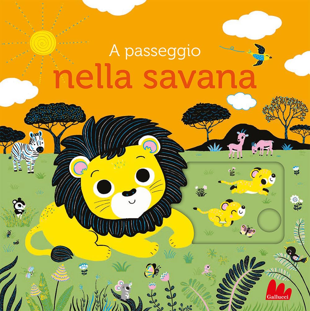 A passeggio nella savana. Ediz. a colori book