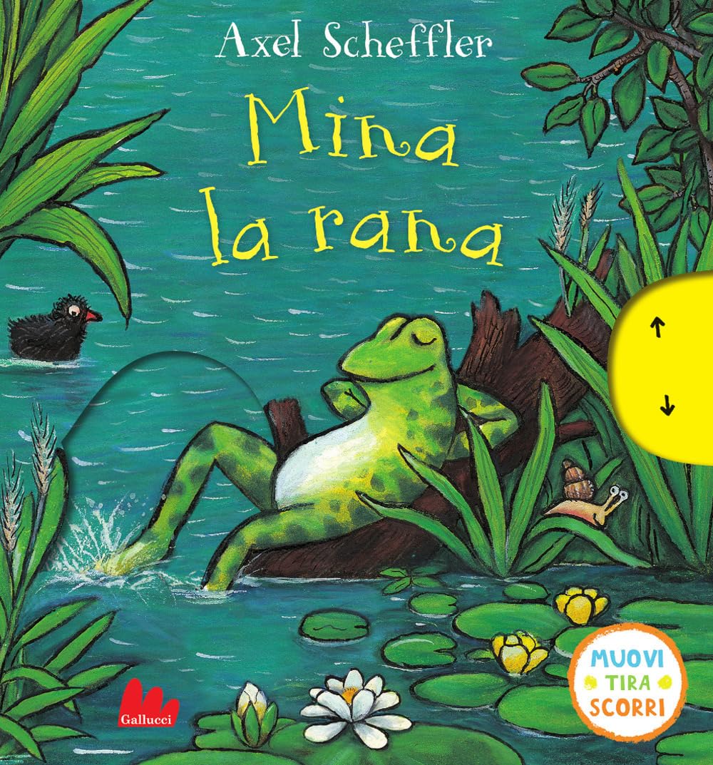 Mina la rana. Muovi tira scorri. Ediz. a colori book