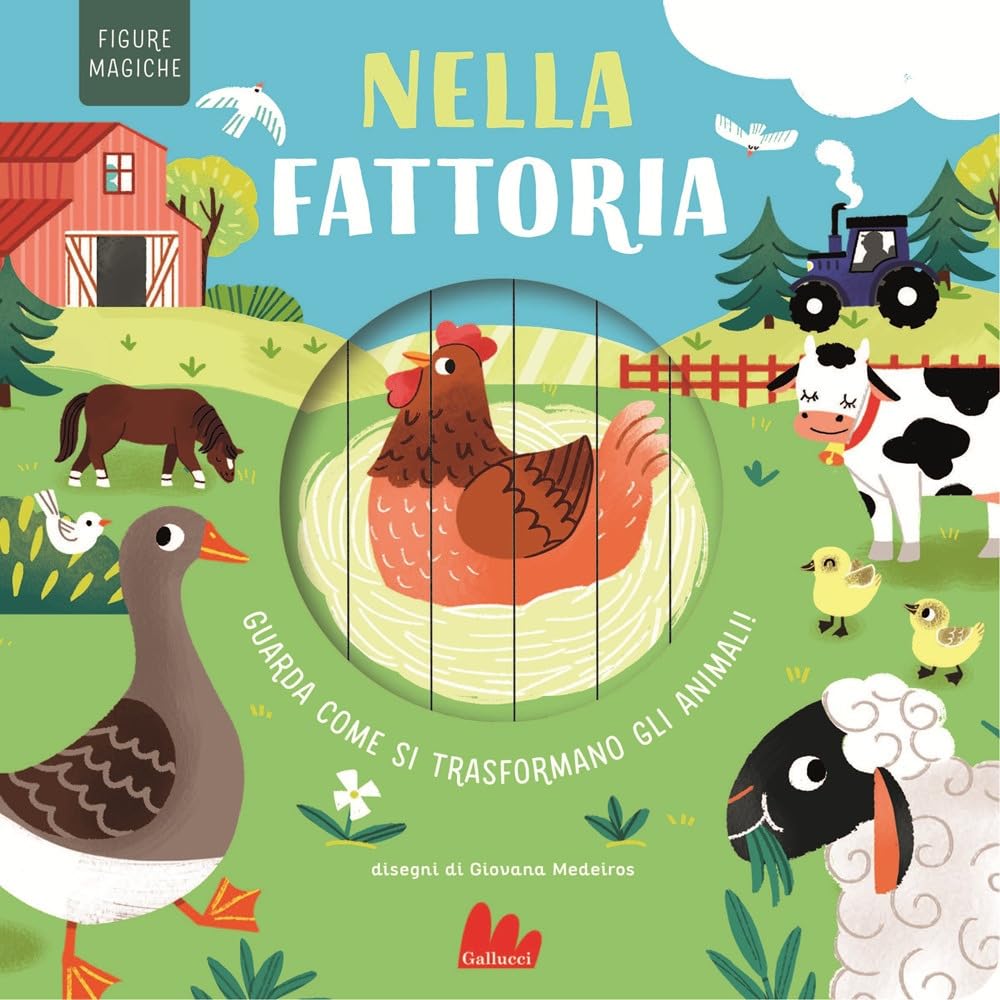 Nella fattoria. Figure magiche. Ediz. a colori book
