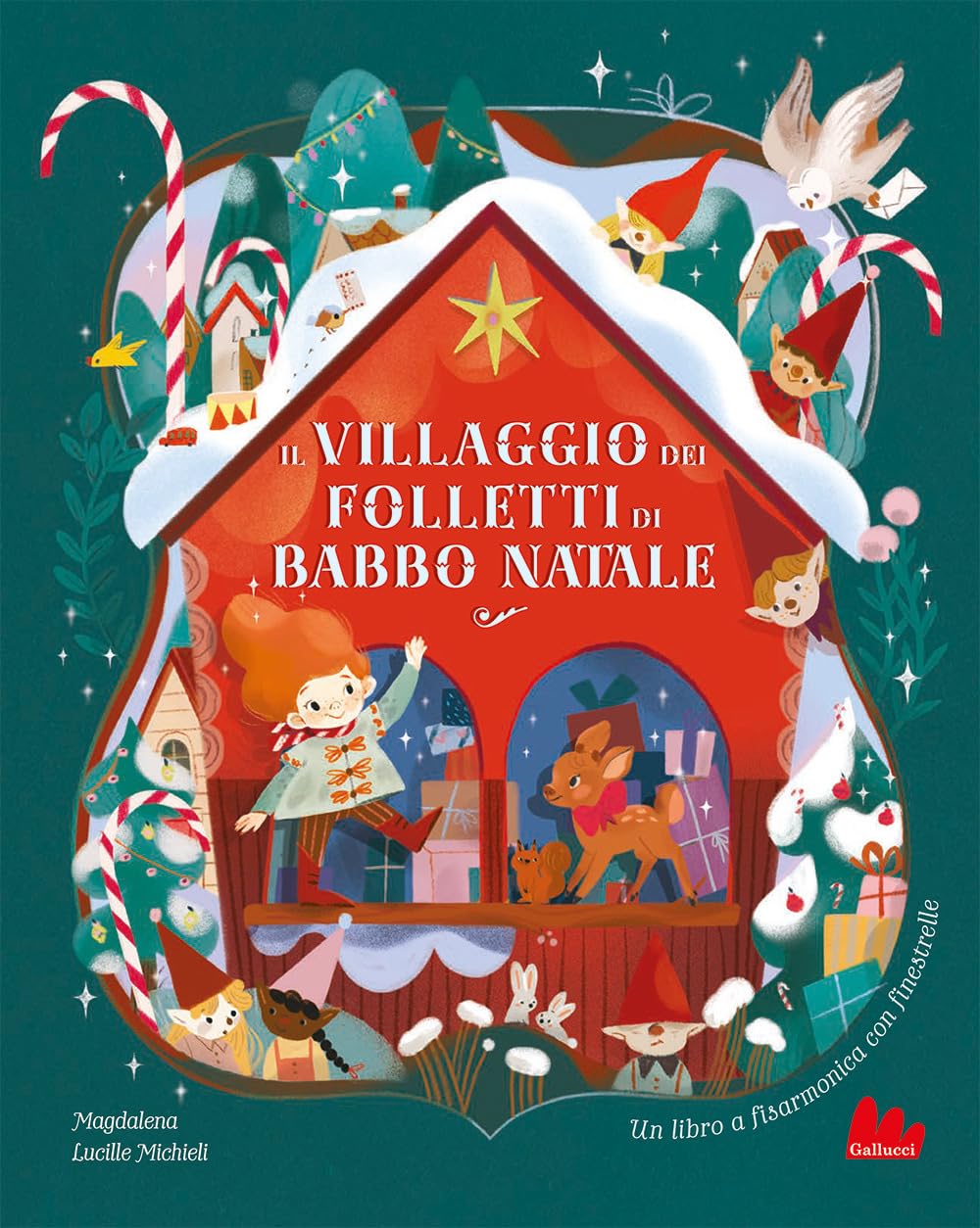 Il villaggio dei folletti di Babbo Natale. Ediz. a colori book