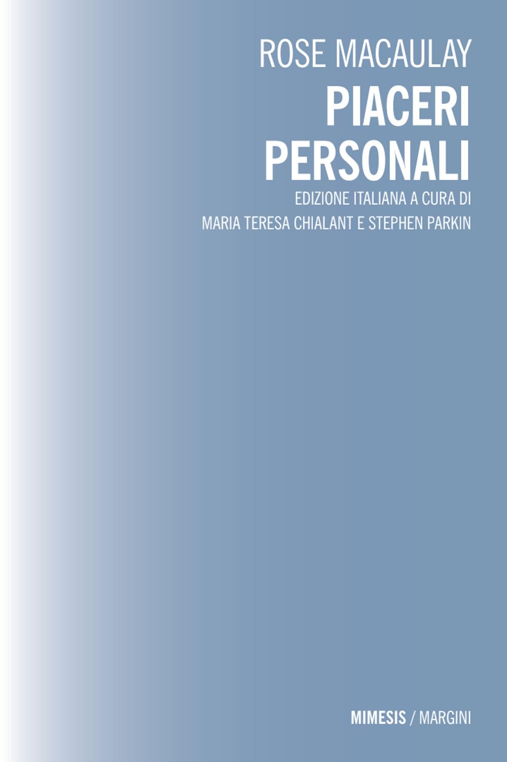 Piaceri personali (Margini) Essays & Short Stories