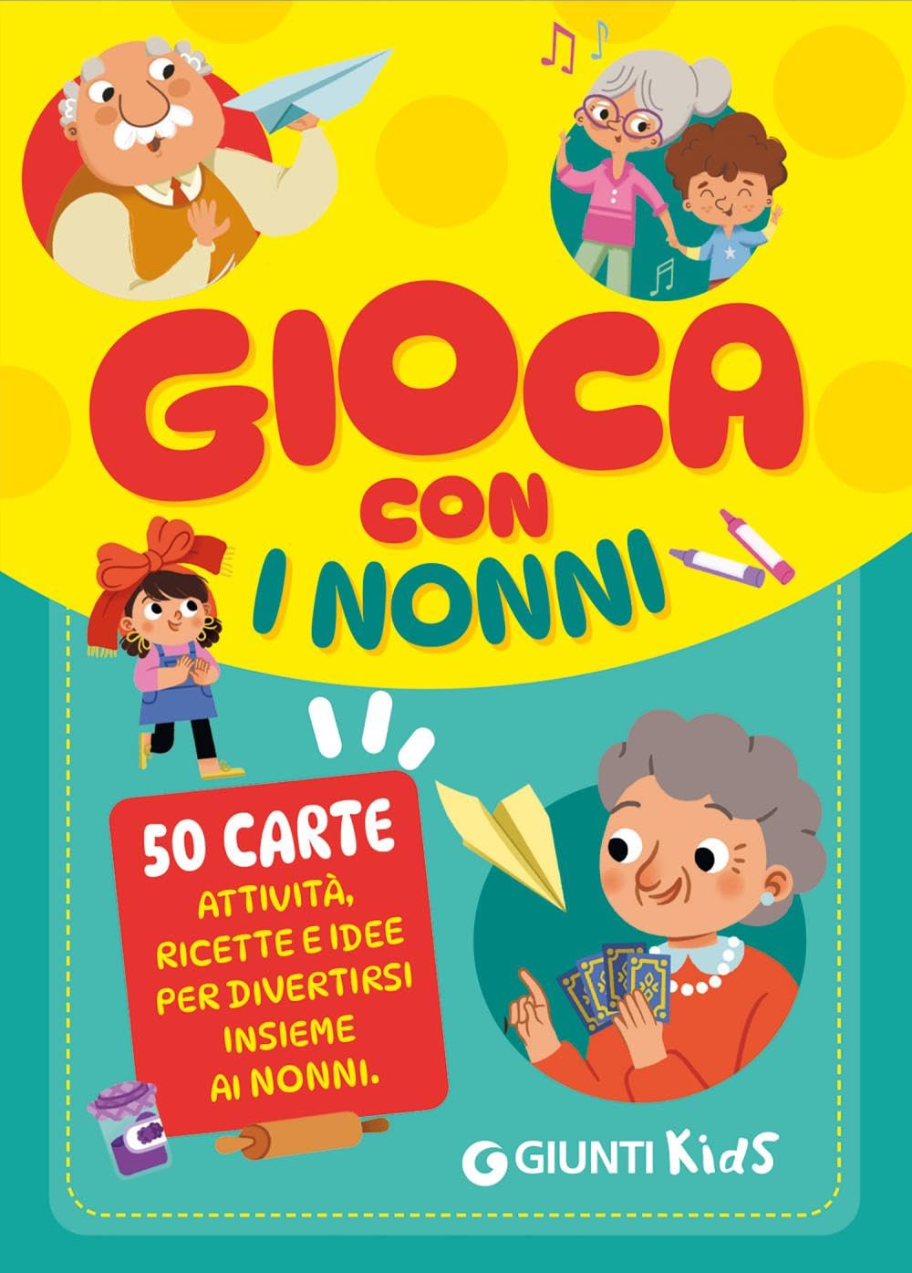 Gioca con i nonni! Ediz. a colori. Con 50 carte book