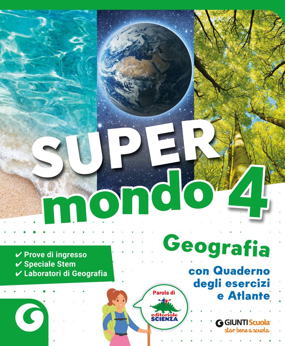 Super mondo. Geografia. Antropologico. Per 4ª classe della Scuola elementare. Con e-book. Con espansione online (Vol. 1) book