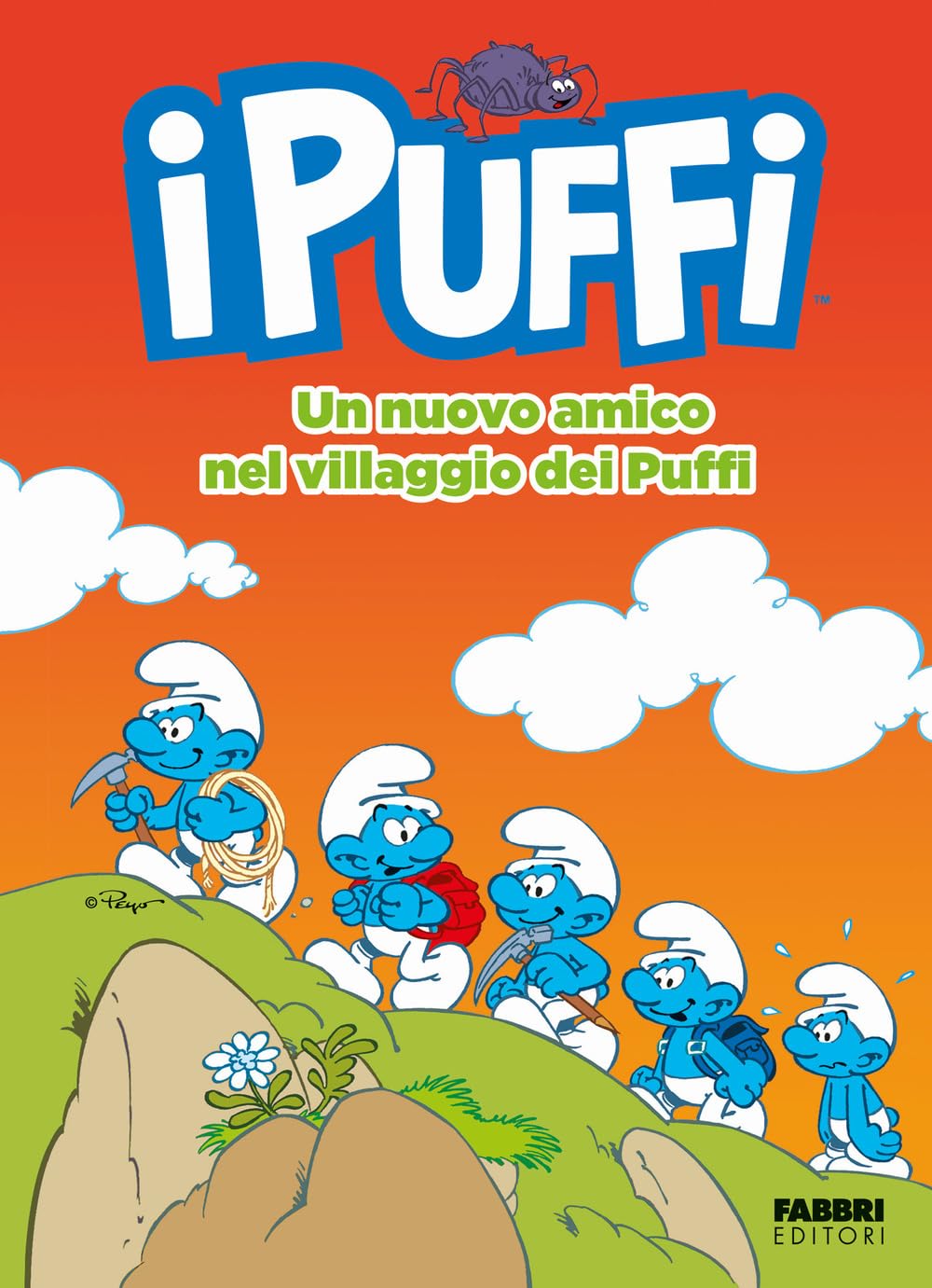 Un nuovo amico nel villaggio dei Puffi. I Puffi Children's books