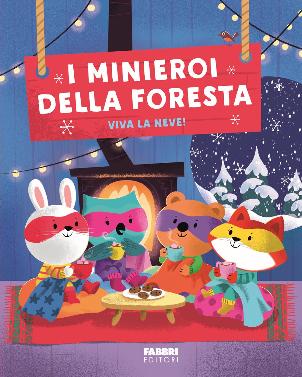 I minieroi della foresta. Viva la neve! Ediz. a colori. Con 4 marionette book