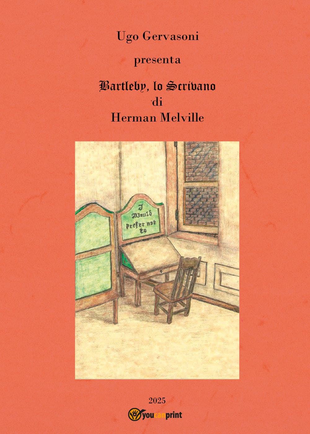 Ugo Gervasoni presenta Bartleby, lo scrivano di Herman Melville Contemporary literature