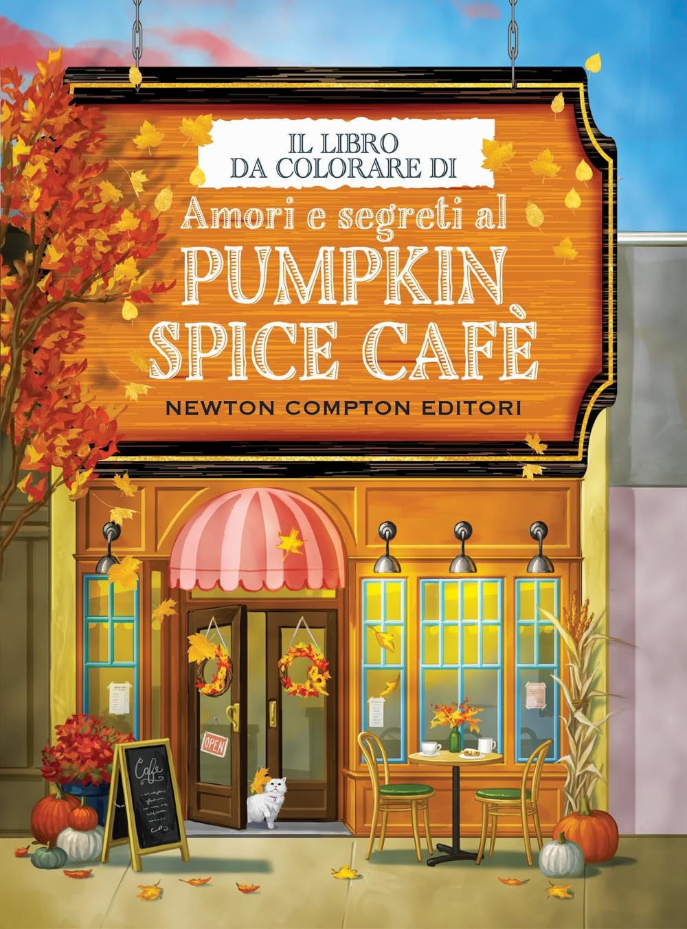 Il libro da colorare di Amori e segreti al Pumpkin Spice Cafè book