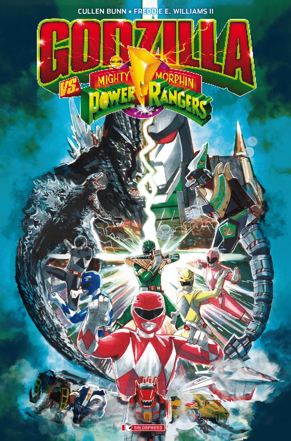 Godzilla vs. The mighty morphin power rangers (Vol. 1) book