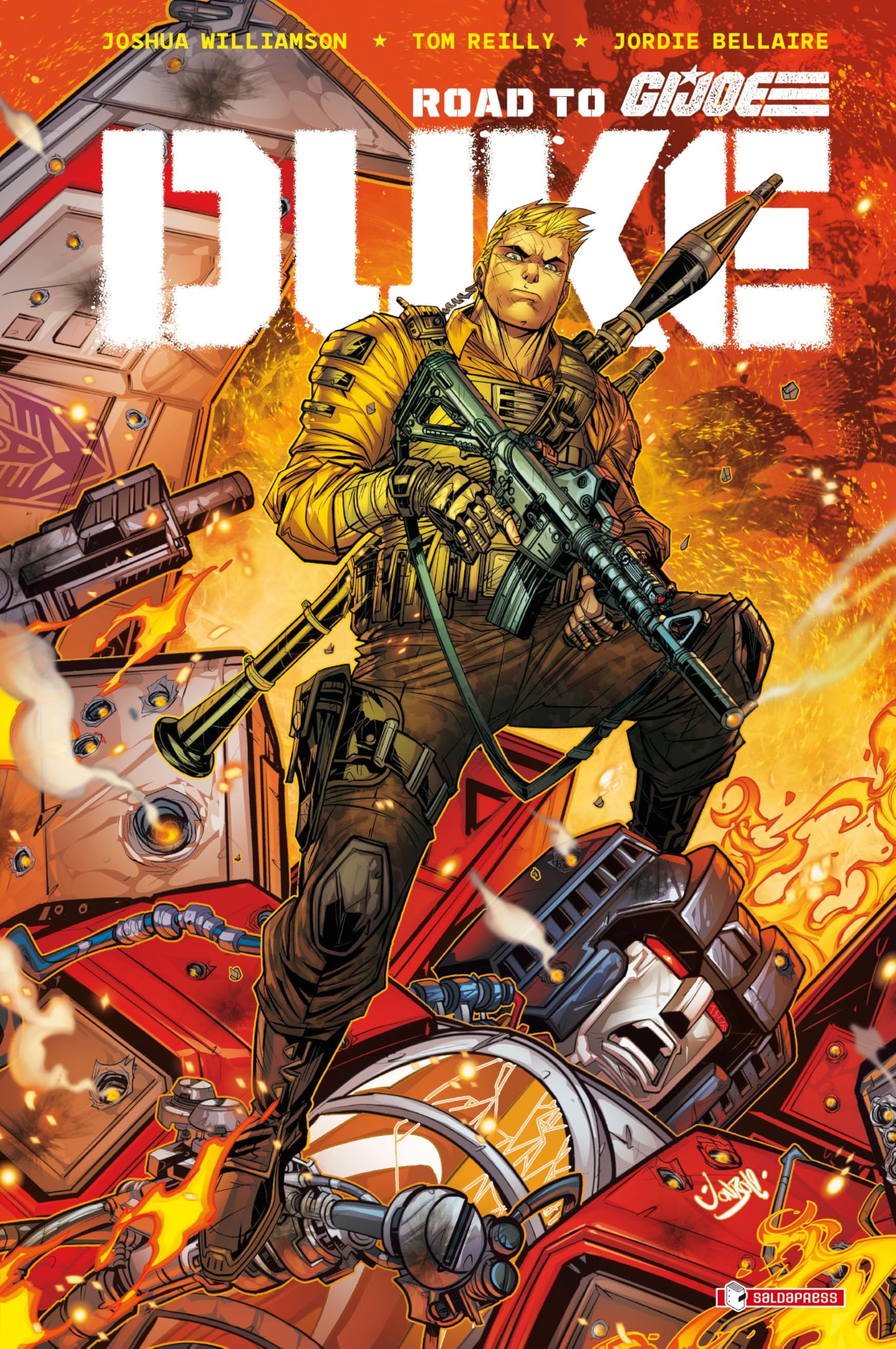 Duke. Road to G.I Joe book