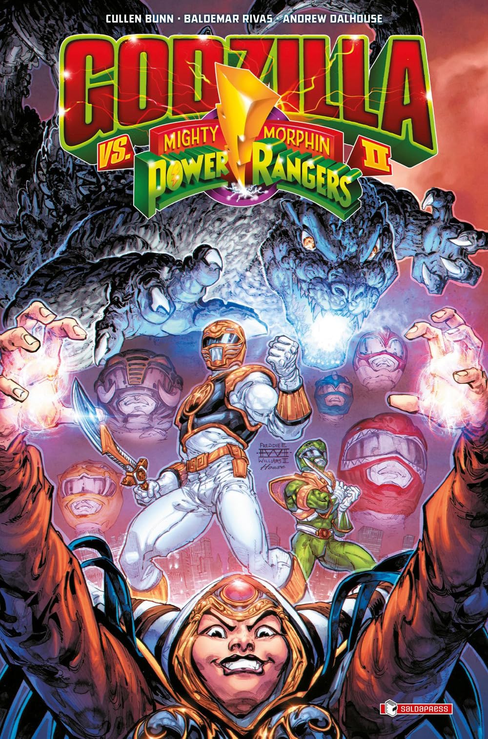 Godzilla vs. The mighty morphin power rangers (Vol. 2) Manga