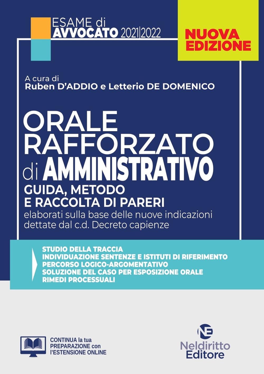 Orale rafforzato di diritto amministrativo (Esame avvocato) Law