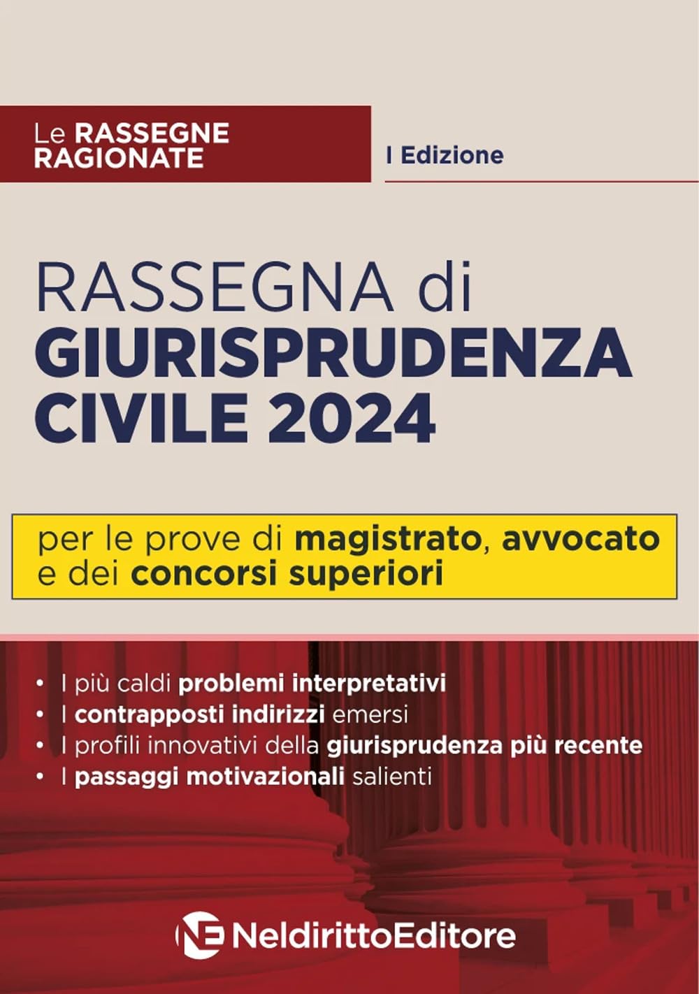 Rassegna di giurisprudenza civile 2024. Per Magistratura, avvocato e concorsi superiori book
