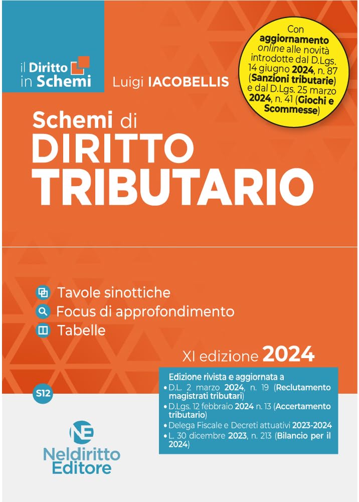 Schemi di diritto tributario Law