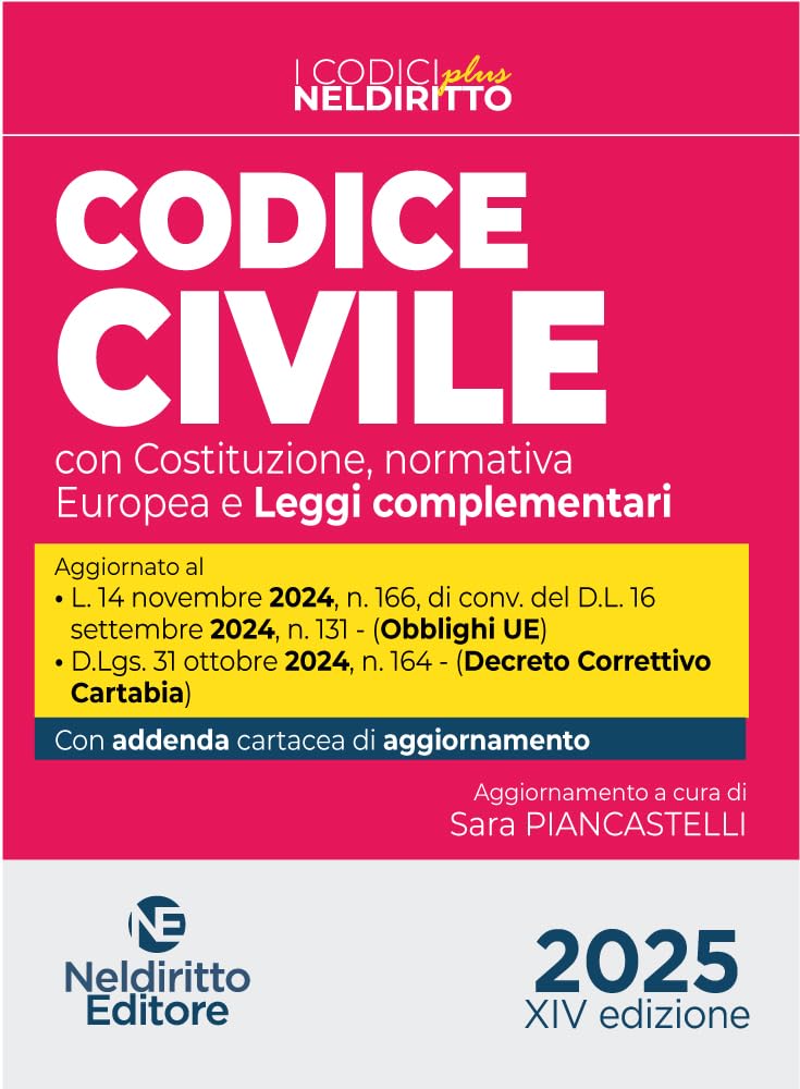 Codice civile e procedura civile plus aggiornato al Decreto Correttivo Cartabia D.Lgs. 31 ottobre 2024, n. 164. Nuova ediz. book