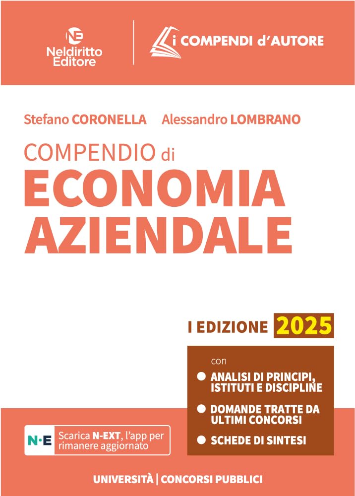 Compendio di economia aziendale 2025 book