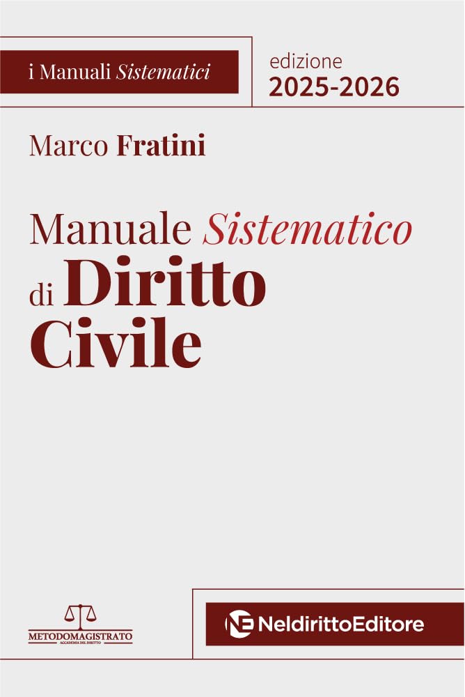 Manuale sistematico di diritto civile 2025-2026 book
