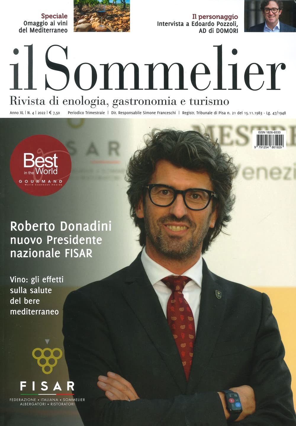 Il sommelier. Rivista di enologia, gastronomia e turismo (2022) (Vol. 4) Leisure, Home & Garden