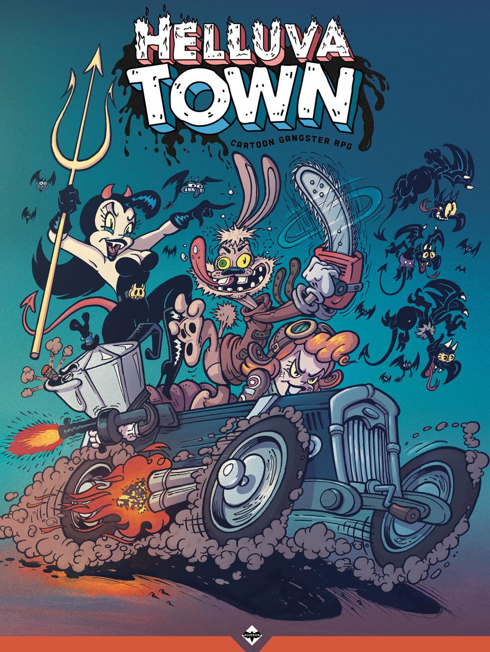 Helluva Town. Cartoon Gangster RPG book