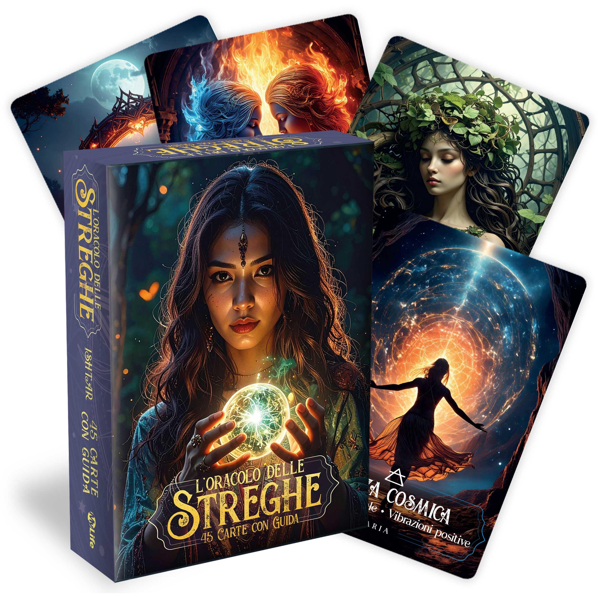 L'oracolo delle streghe. 45 carte. Con guida illustrata Religion & Esotericism