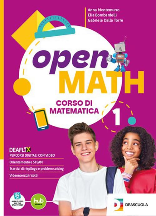 Open math. Edizione curricolare. Con Quaderno delle competenze. Per la Scuola media. Con e-book. Con espansione online (Vol. 1) book