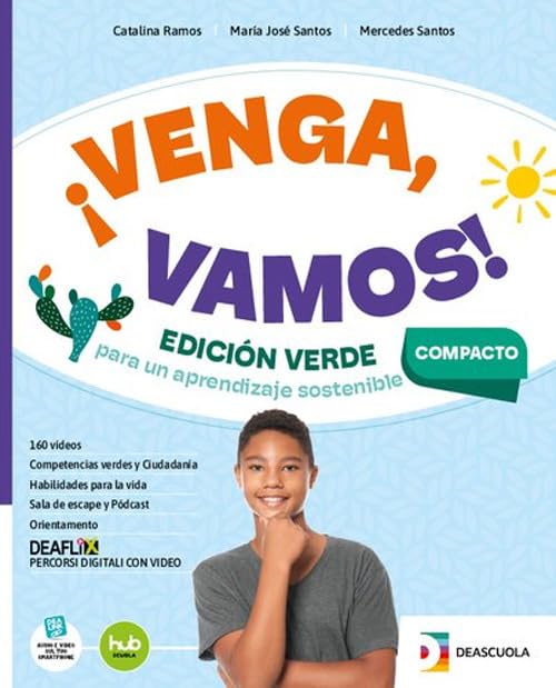 ¡Venga, vamos! Edición verde compacta. Libro del alumno y cuaderno compacto. Con Exámenes, Haciendo Camino, Misterio en Buenos Aires. Per la Scuola media. Con e-book. Con espansione online book