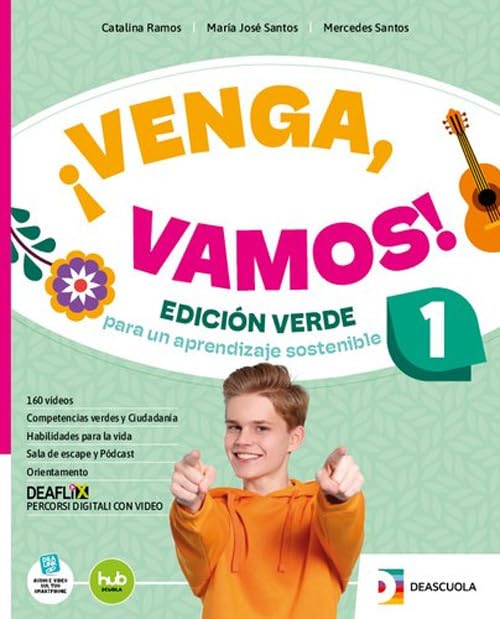 ¡Venga, vamos! Edición verde. Libro del alumno y cuaderno. Con Haciendo Camino. Per la Scuola media. Con e-book. Con espansione online (Vol. 1) book