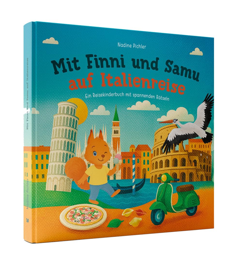 Mit Finni und Samu auf Italienreise Children's books