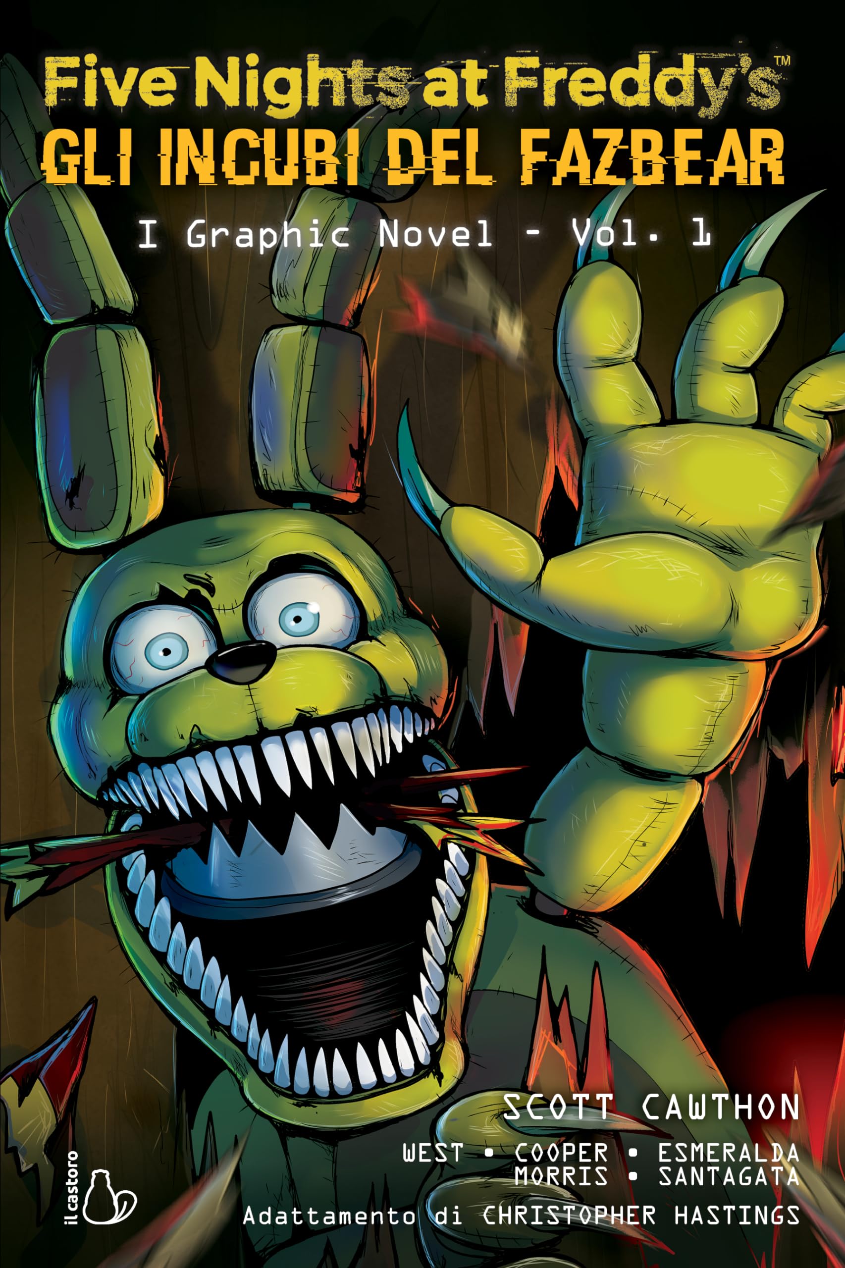 Five nights at Freddy's. Gli incubi del Fazbear. Il graphic novel. Vol. 1 Comics & Mangas