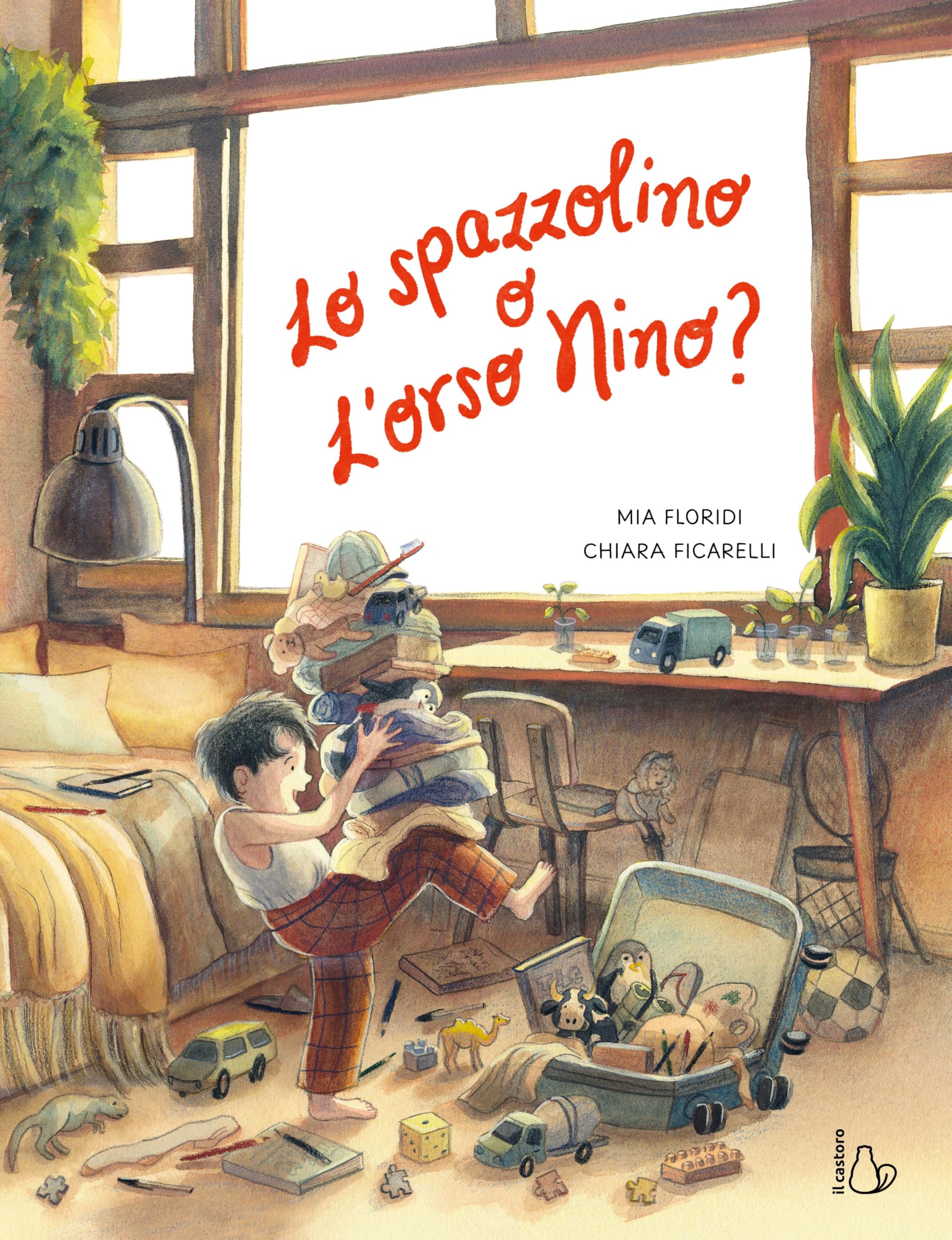 Lo spazzolino o l'orso Nino? Ediz. a colori book