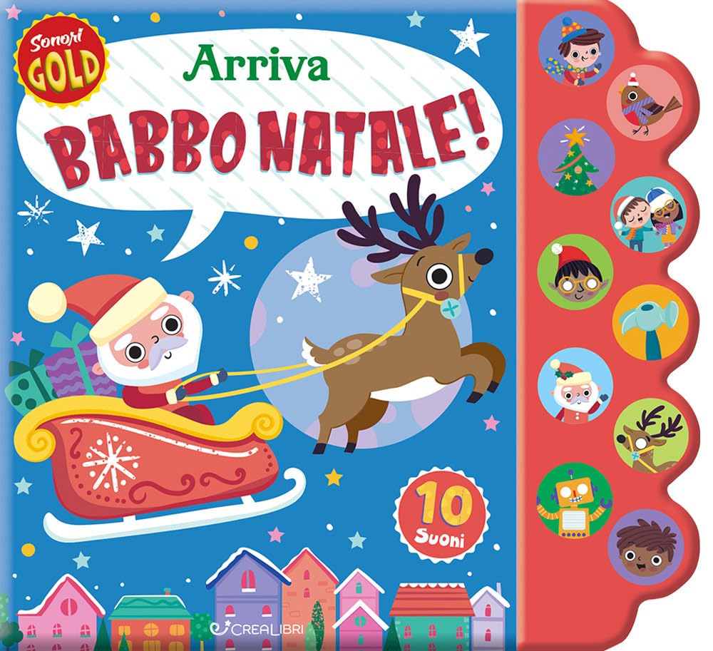 Arriva Babbo Natale! Sonori gold book