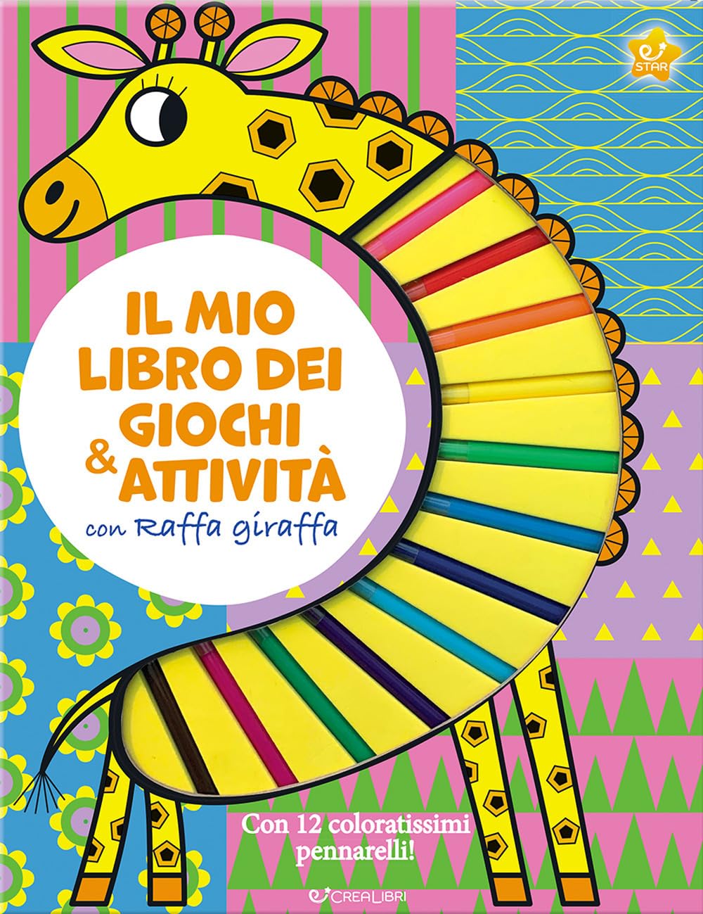 Il mio libro dei giochi & attività con Raffa giraffa book