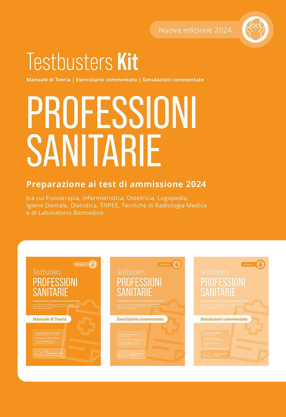 Professioni sanitarie. Kit. Preparazione ai test di ammissione 2024. Con Simulatore Testbusters book