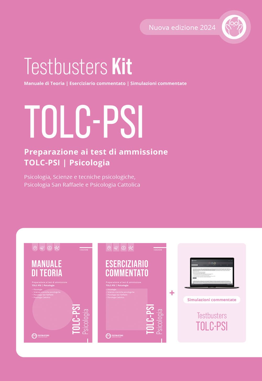 Testbusters. TOLC-PSI. Preparazione al test di ammissione TOLC-PSI - Psicologia. Kit advanced. Con Simulatore Testbusters book