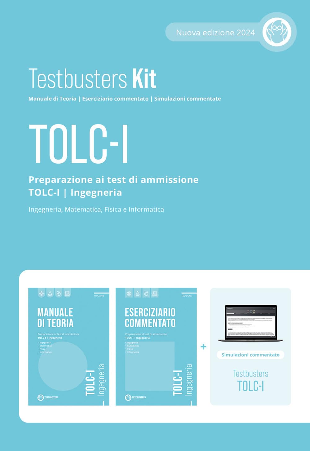 Testbusters Kit TOLC-I. Nuova ediz. Con Simulatore Testbusters book
