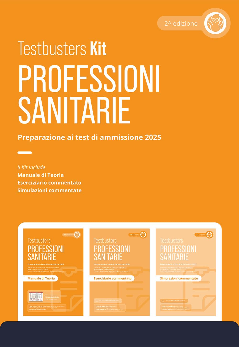 Testbusters Professioni Sanitarie 2025 - Kit. Con Simulatore Testbusters book
