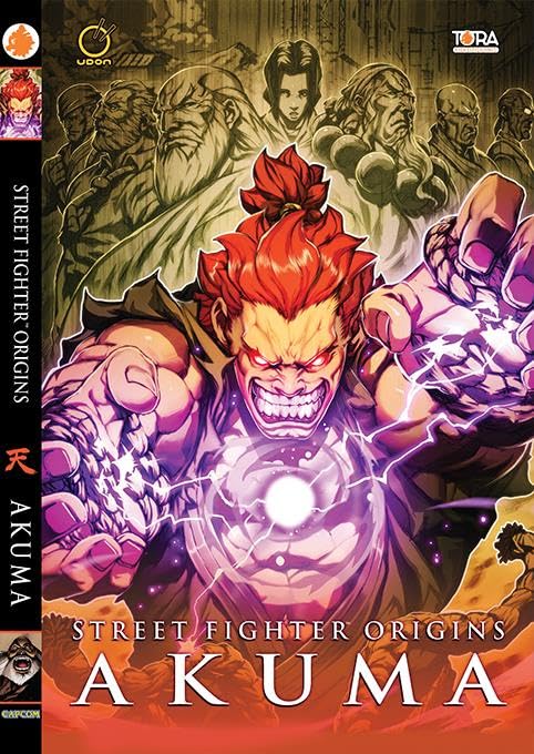 Street Fighter Origins. Akuma book