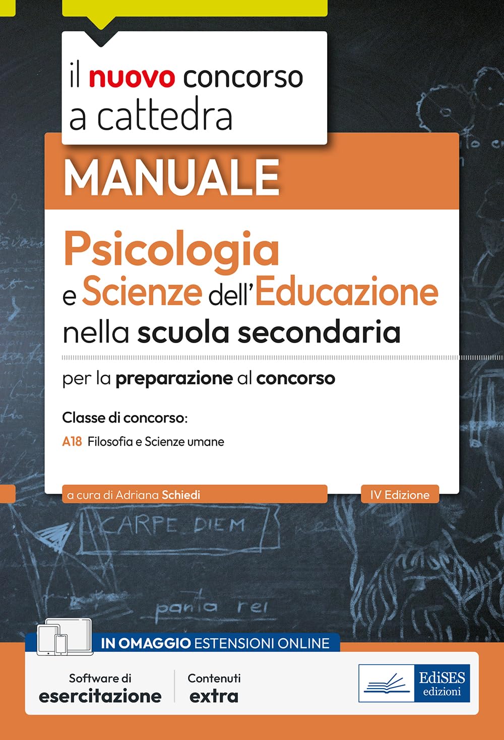 Psicologia e Scienze dell'educazione nella scuola secondaria: Manuale per la preparazione al concorso classe A18 book