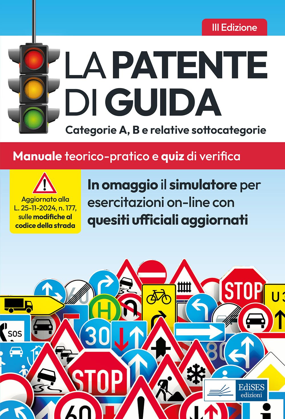 La patente di guida. Categorie A, B e relative sottocategorie. Manuale teorico-pratico per l'esame della patente di guida e quiz di verifica. Con software di simulazione book