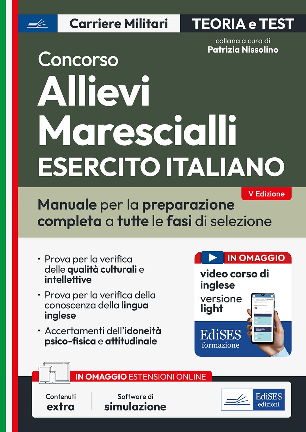 Concorso allievi marescialli Esercito Italiano. Con espansione online. Con software di simulazione book