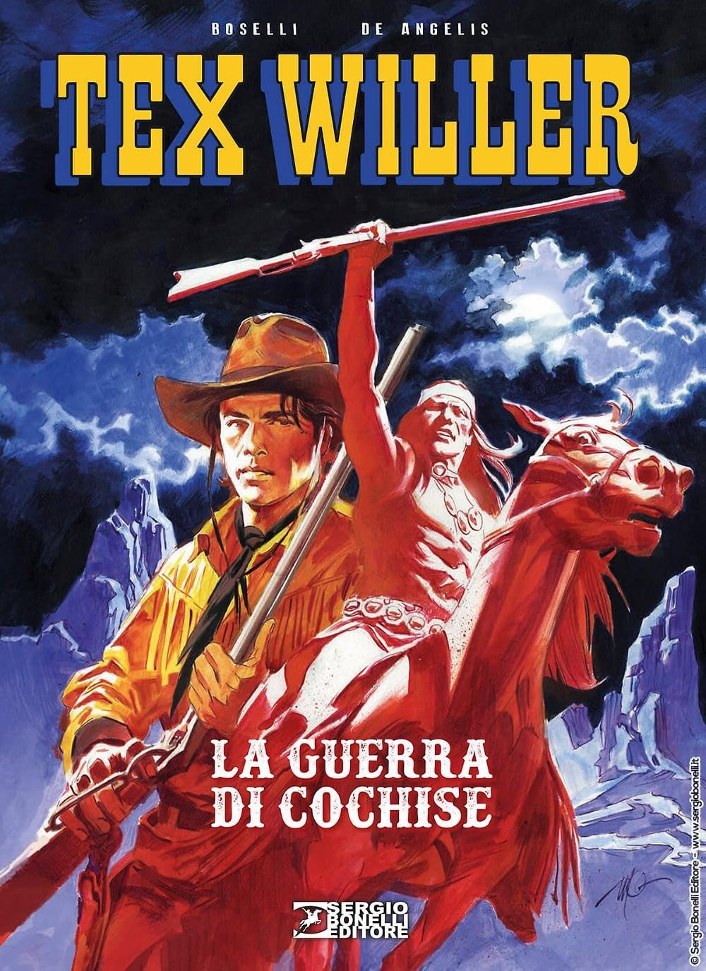 La guerra di Cochise. Tex Willer book