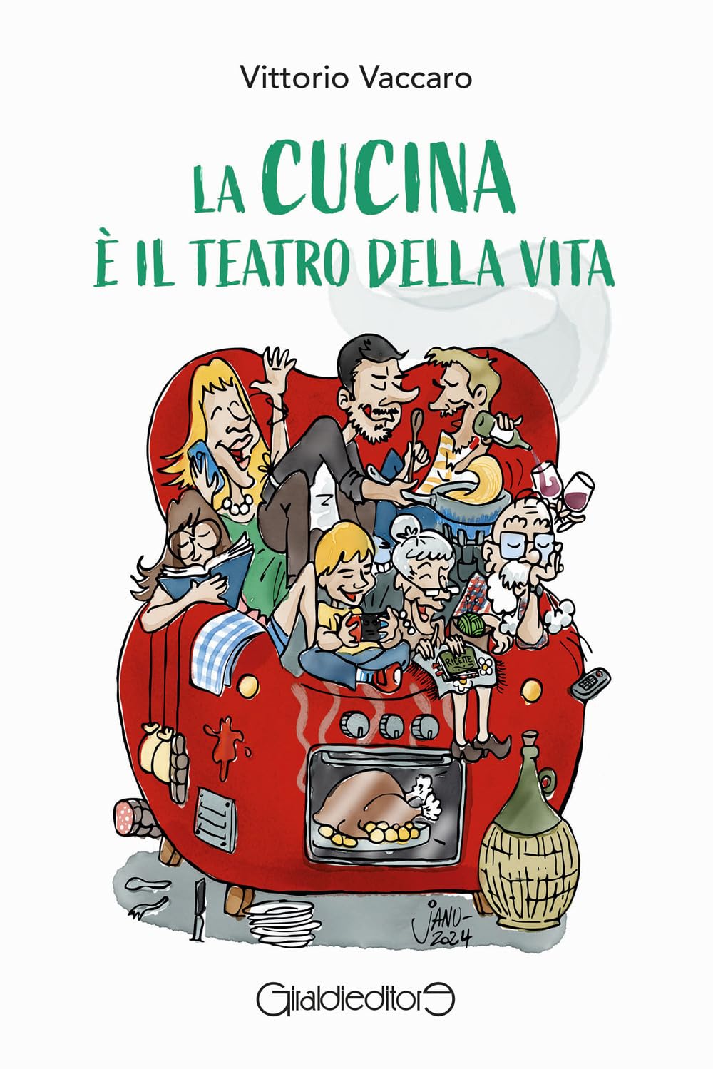 La cucina è il teatro della vita book