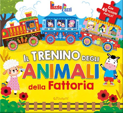 Il trenino degli animali della fattoria. Ediz. illustrata book