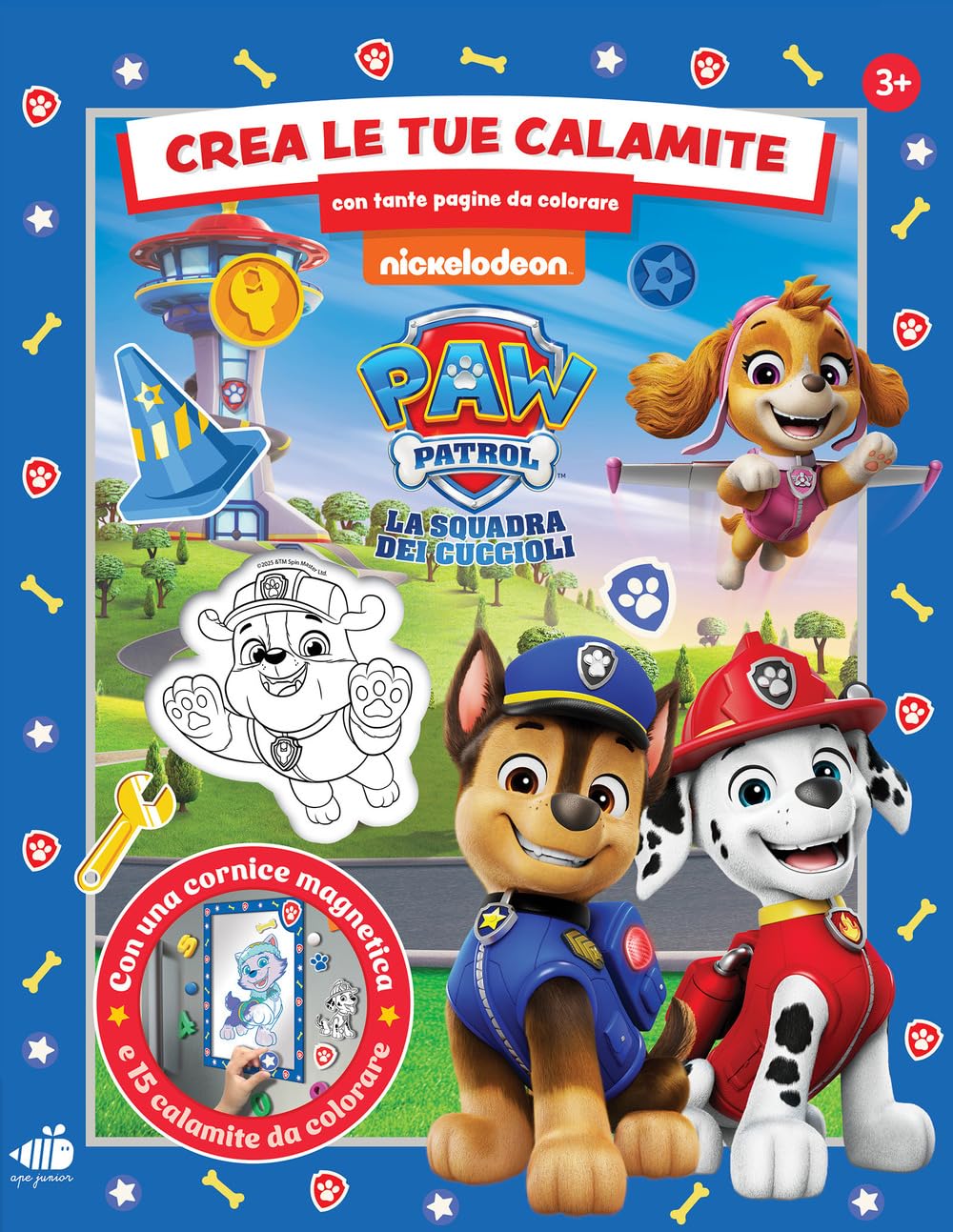 Crea le tue calamite. Paw Patrol. Con tante pagine da colorare. Ediz. a colori book